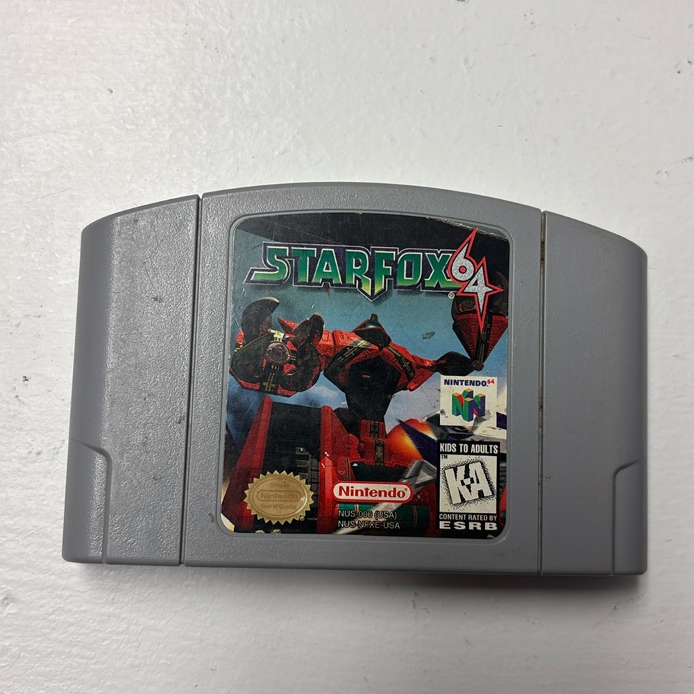 Star Fox Nintendo 64 Game